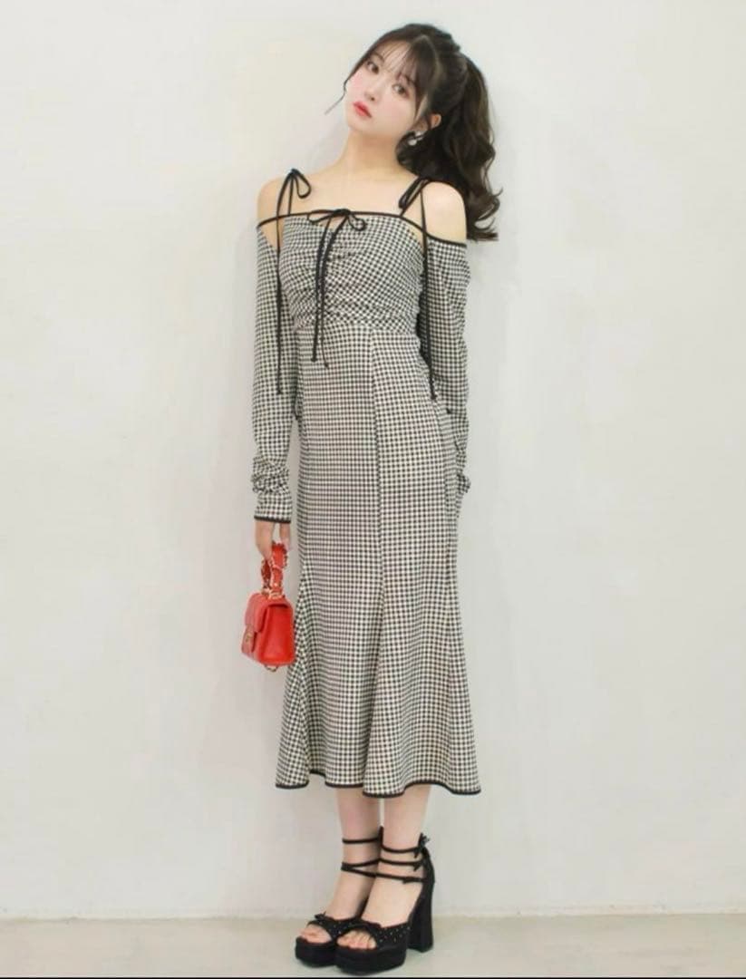 エムミーエメ ギンガムチェック ワンピース IMG_1874_182ad248-0072-4da7-