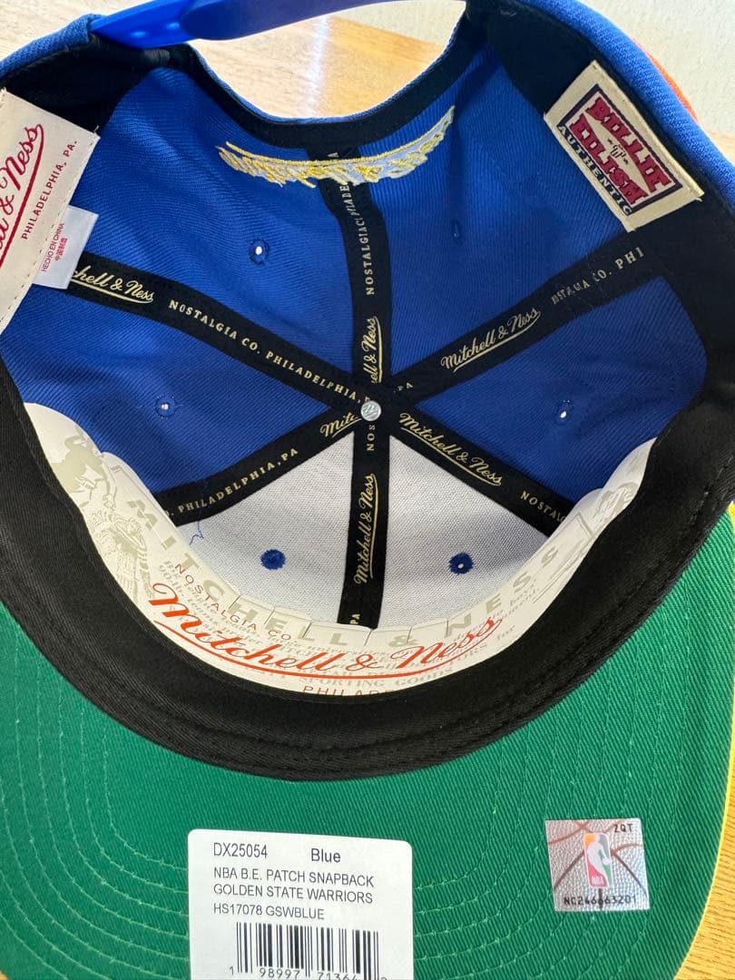 完売品】ビリーアイリッシュ×ウォリアーズキャップMitchell & Ness