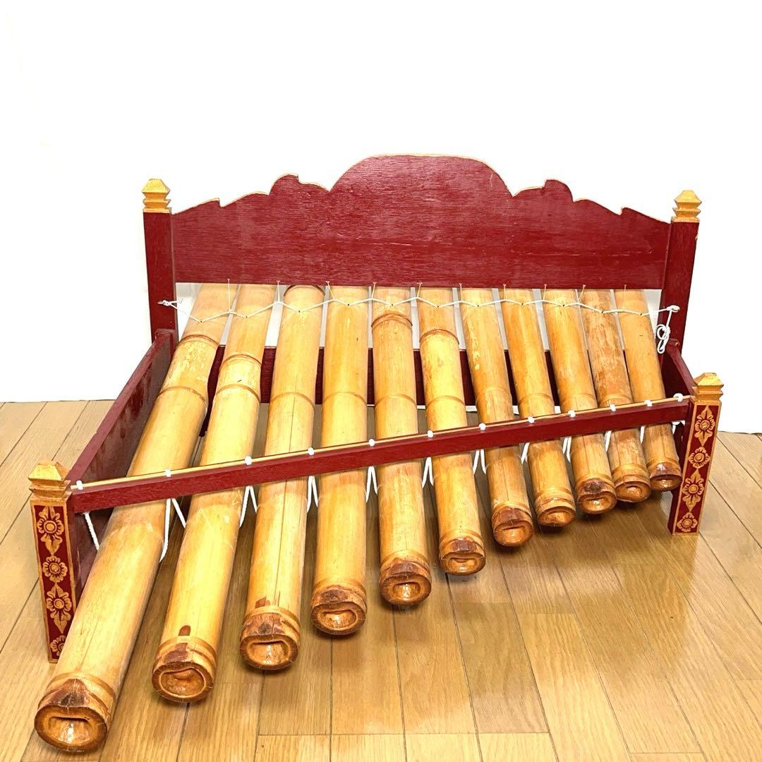 竹製ガムラン 木琴 民族楽器 - メルカリ