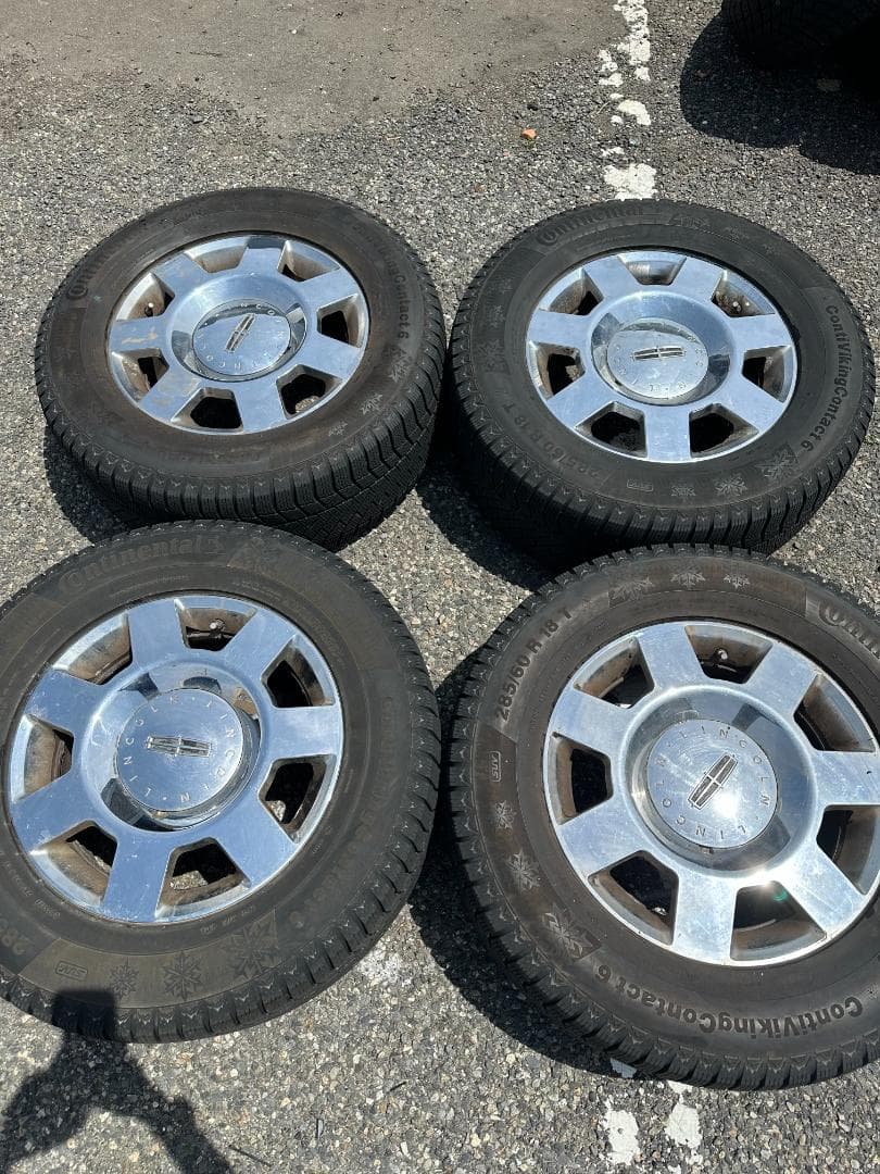 ナビゲーター純正ホイール4本セット 18×8J +44 6穴 PCD135 - メルカリ