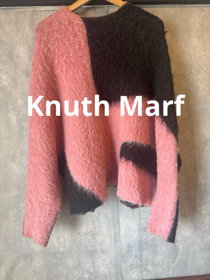 knuth marf クヌースマーフaccent knit pullover - メルカリ
