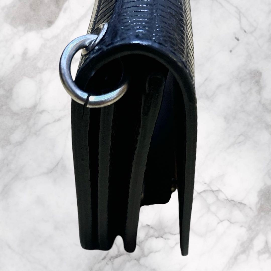 希少】サンローラン トラッカーウォレット チェーン付き エディ期 黒