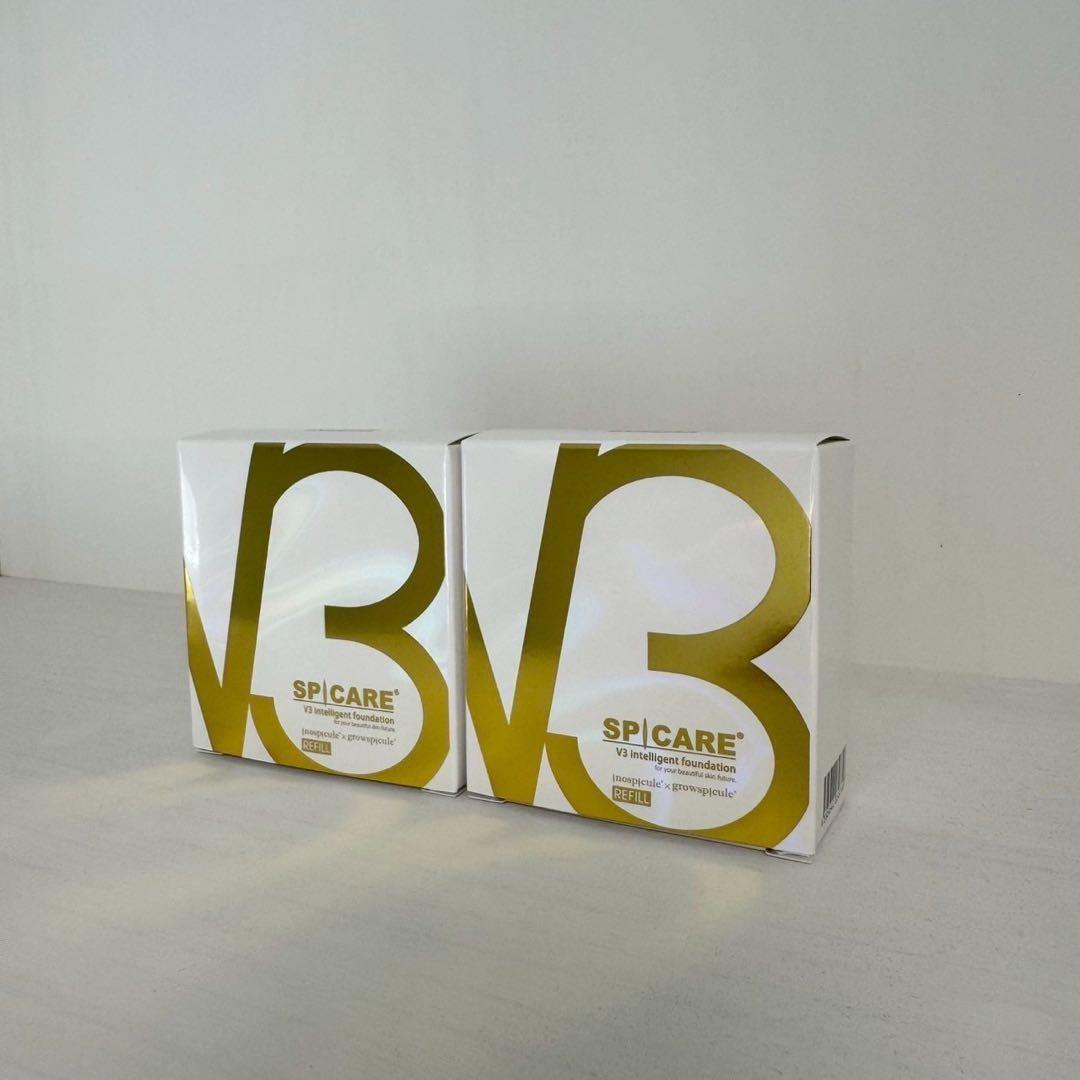 あゆんこ様★V3インテリジェントファンデーション詰替【2個】正規品 ロット番号付