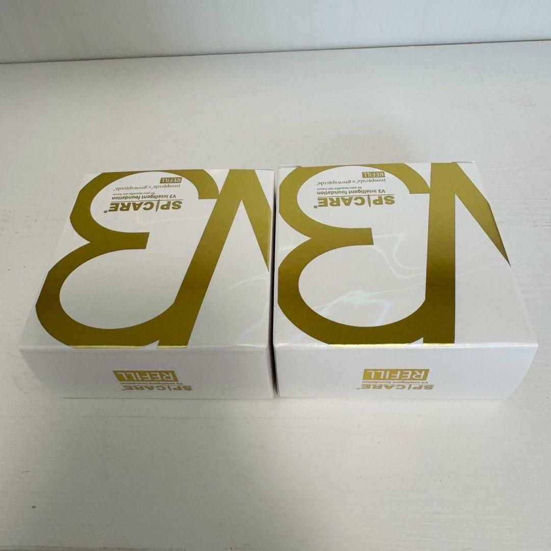 あゆんこ様★V3インテリジェントファンデーション詰替【2個】正規品 ロット番号付