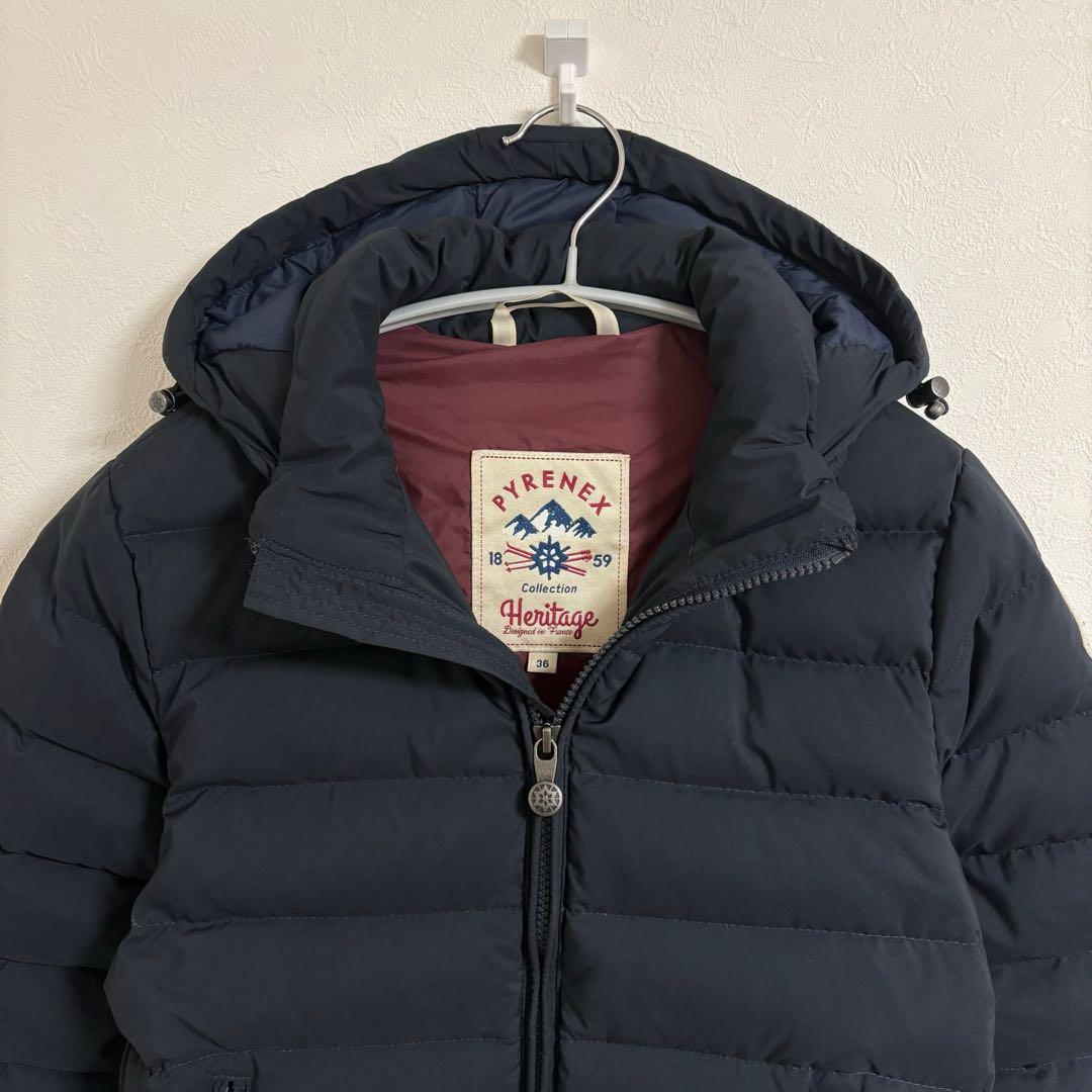 sanagi様専用 PYRENEX ダウンジャケット バイカラー ワッペン 36