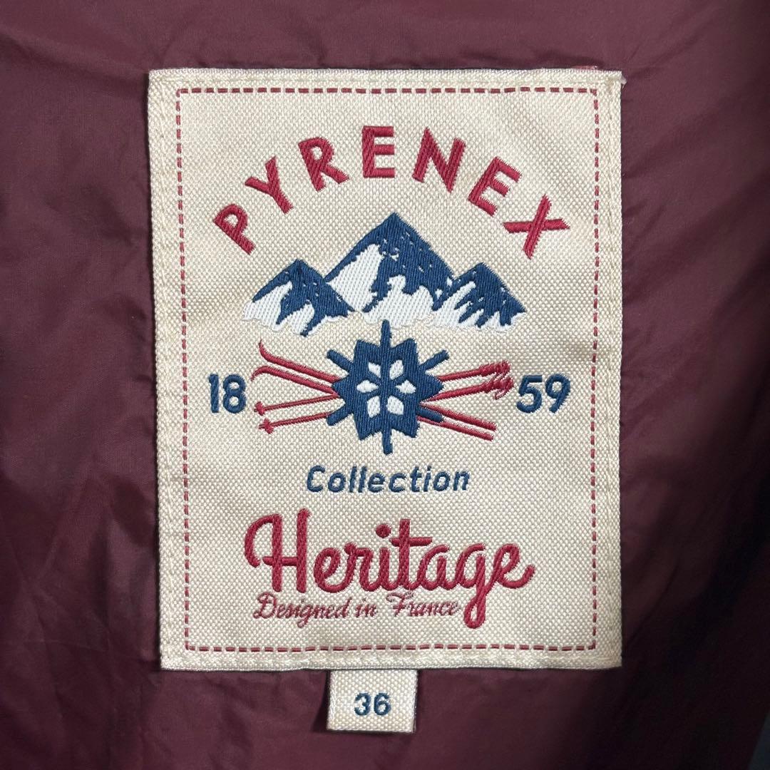 sanagi様専用 PYRENEX ダウンジャケット バイカラー ワッペン 36