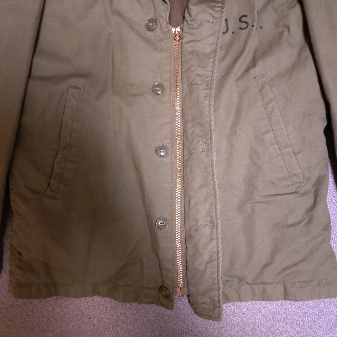 40s U.S.NAVY N-4 デッキジャケット ヴィンテージ WW2
