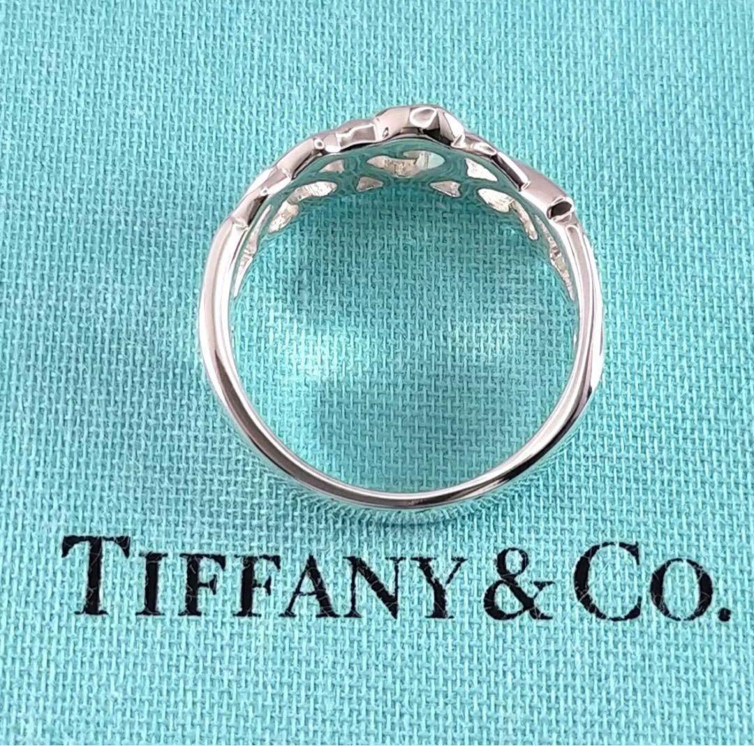 ティファニー】【正規品】ラビングハート トリプル リング 17号 2159