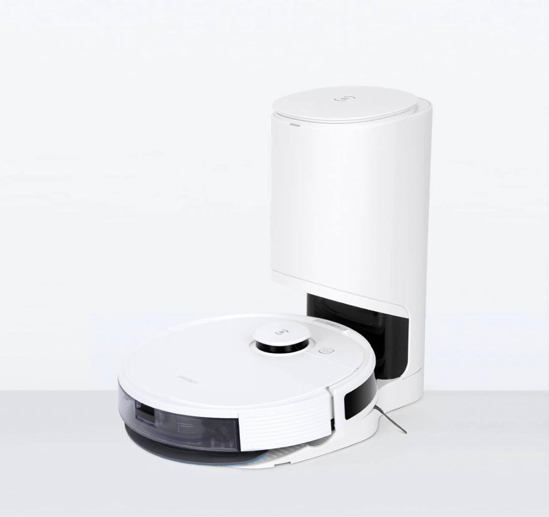 DEEBOT N8 PRO+掃除機 エコバックス、水拭きもできるロボット掃除機。自動ゴミ収集機付きで9