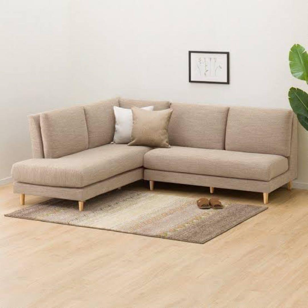 カズ様専用】ニトリ 2Pソファ LD1 LBR/DR-BE - メルカリ