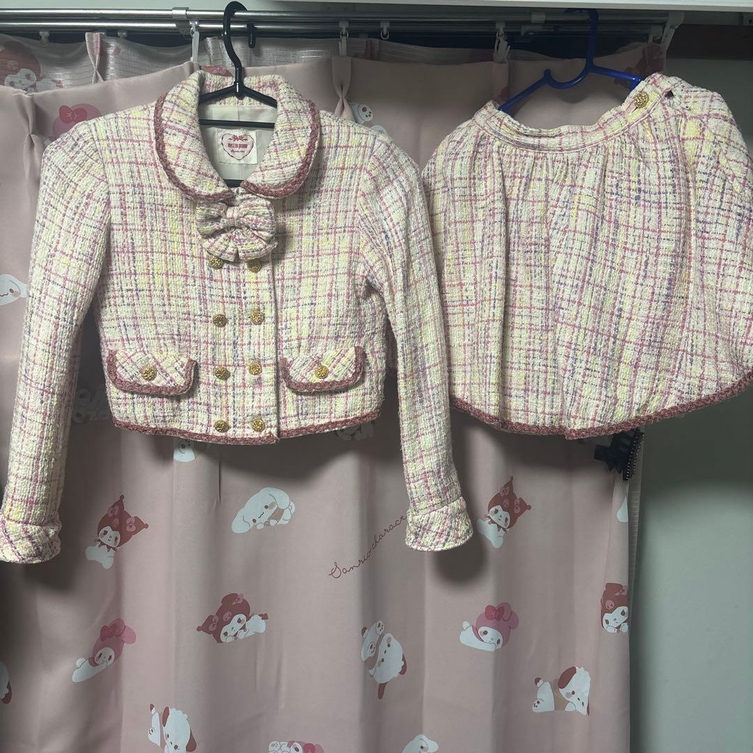 mezzo piano フォーマルドレスセット120センチ - メルカリ