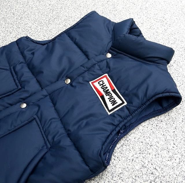極美品 S 70s チャンピオン オフィシャル物 レーシング ベスト - メルカリ