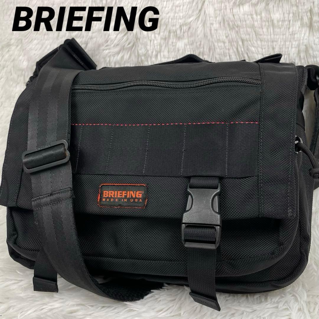 美品BRIEFING LANCE3 メッセンジャーバッグ 黒-石森章太郎「少年同盟」
