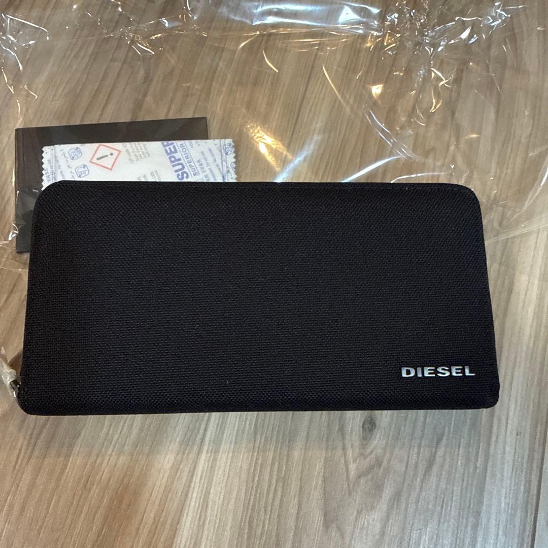 新品】ディーゼル DIESEL 長財布 ラウンドファスナー X06128 黒 - メルカリ