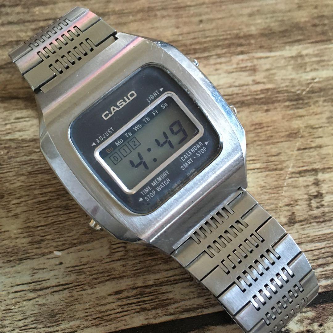 レア◇中古動品◇S-15◇カシオ カシオトロン 70年代オリジナル◇クロノ