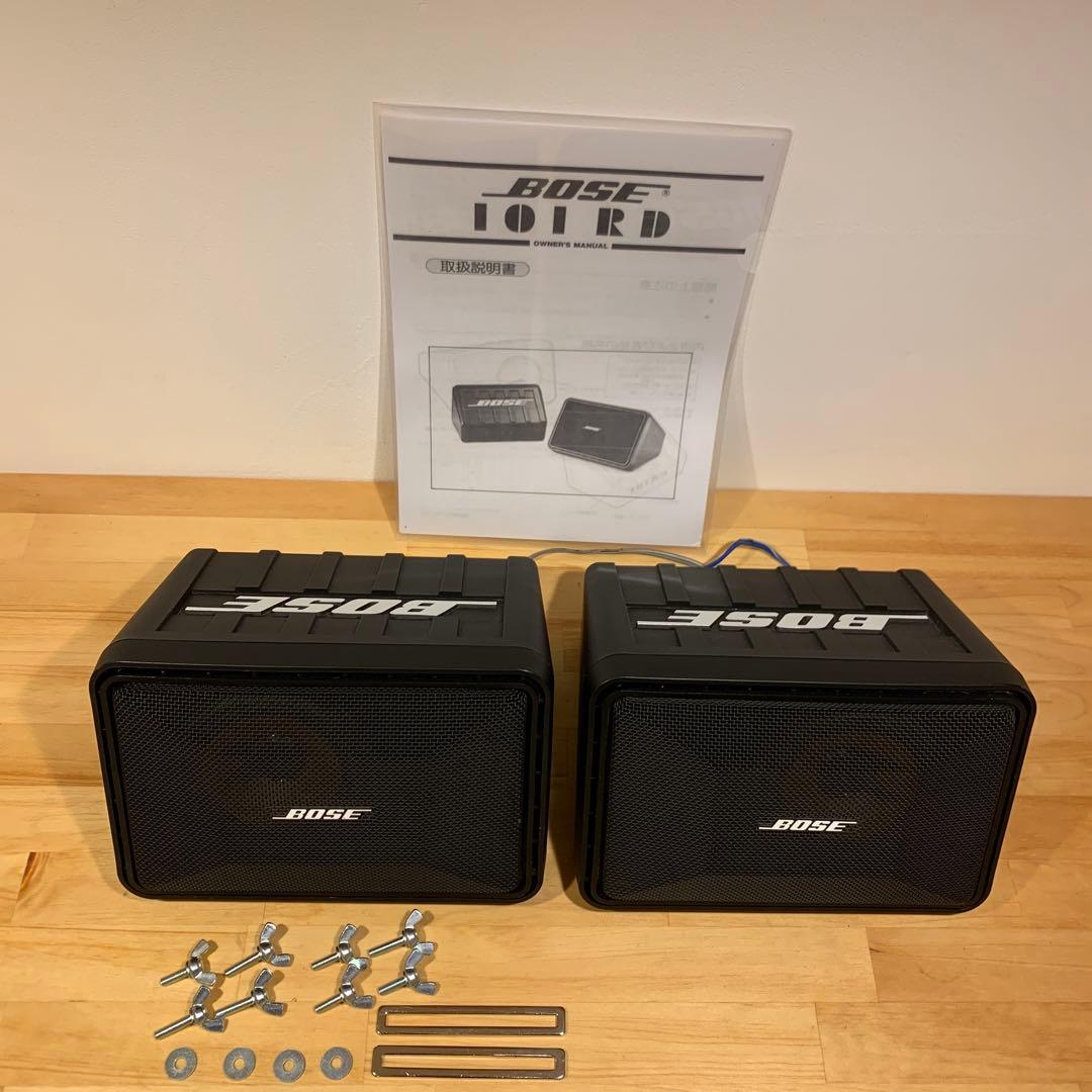 BOSE 101RD 希少 同番 ペアスピーカー 動作品 ケーブル 金具付き