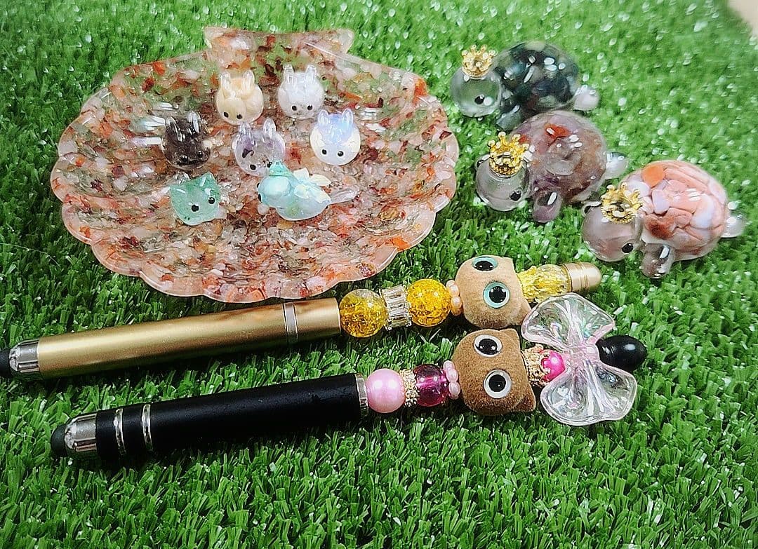 千(=^・・^=) Tan and Blue Houndstooth Wool fabric clothing or crafts 1 7/8