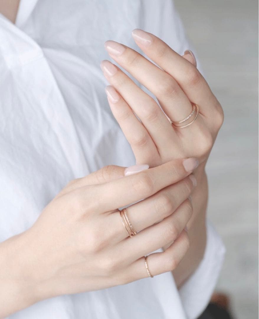 シエナロゼ SIENA ROSE 星空2連リング 11号 - メルカリ