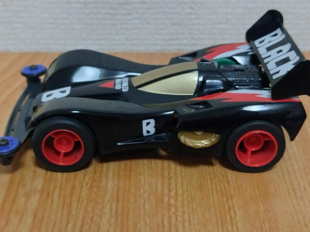 ミニ四駆 ブラックセイバー アニメ版全塗装完成品 - メルカリ