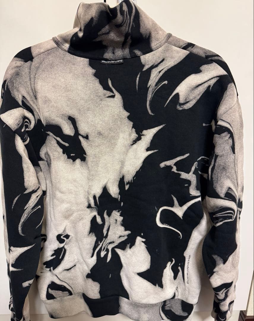 Alexanderwang 総柄ハイネック プルオーバー スウェット XS 安い