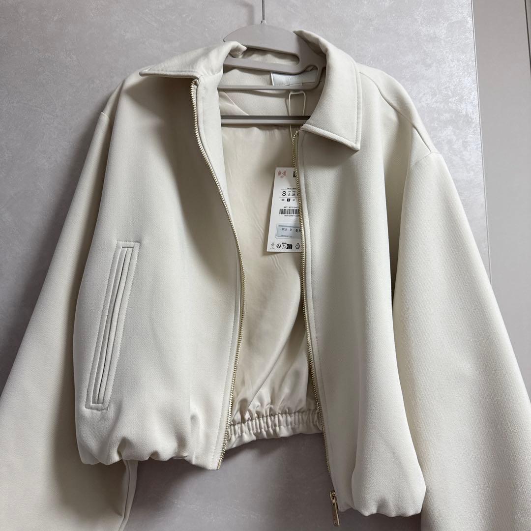 ZARA バルーンボンバージャケット - メルカリ