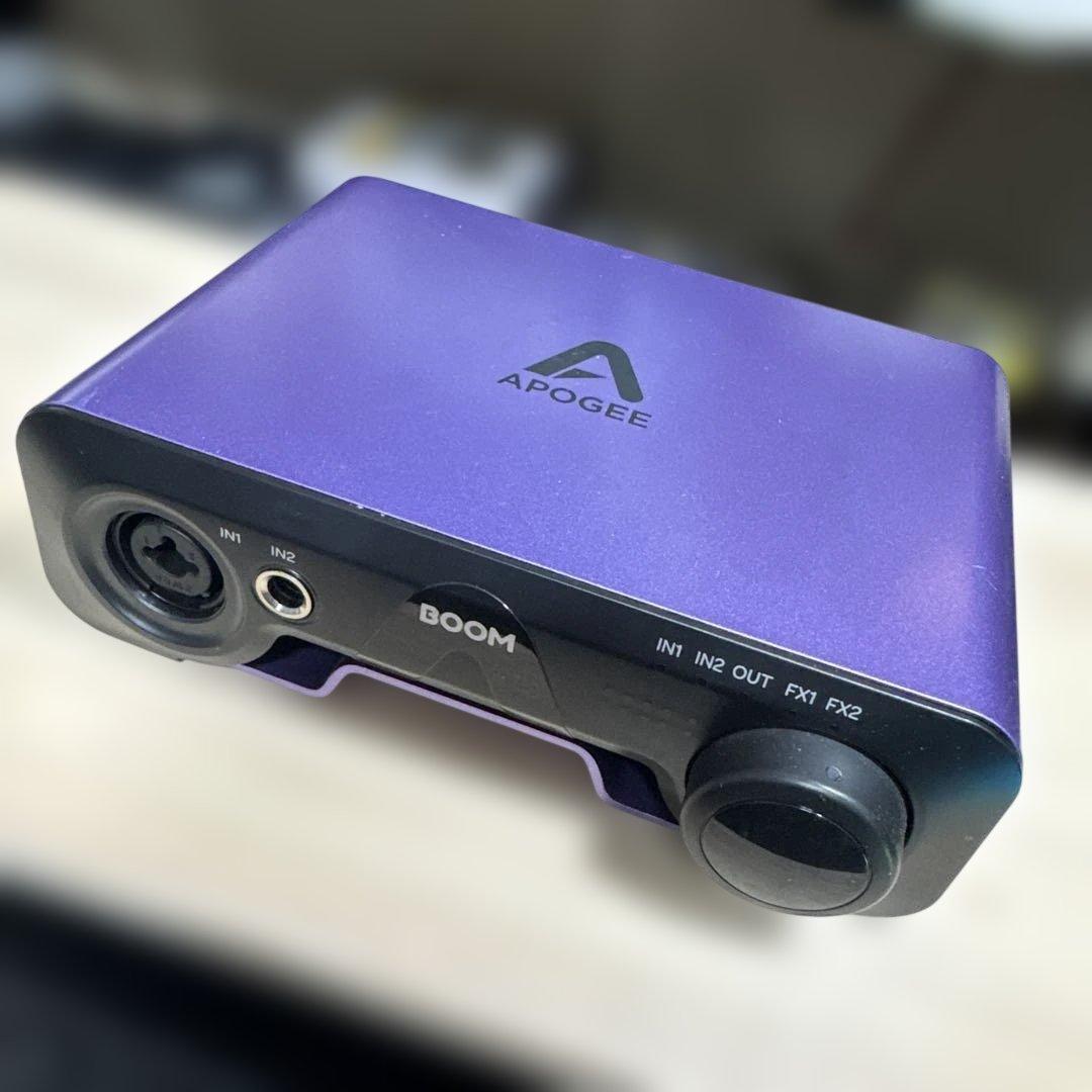 APOGEE BOOM オーディオインターフェイス APOGEE ( アポジー ) BOOM USBオーディオインターフェイス 送料無料