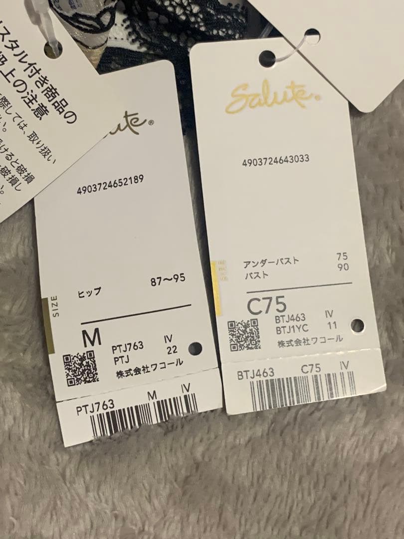 C75/M】Wacoal salute 63G チリ IV ワコール サルート