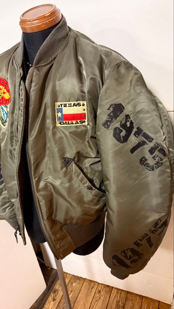 世界50着限定 avirex methodリメイク MA-1 サイズM - メルカリ