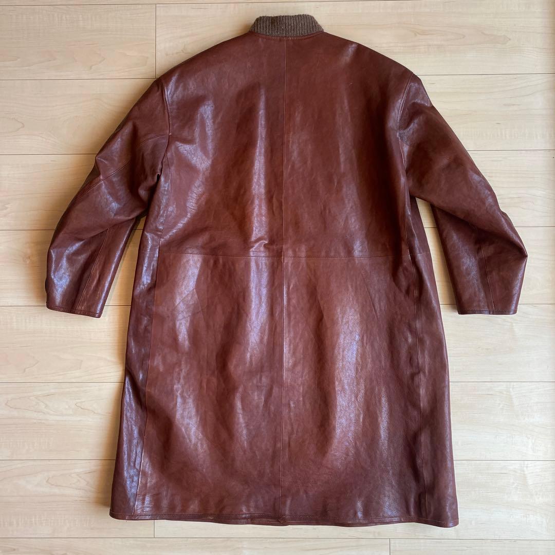 ARTS&SCIENCE ホースレザーミニカラーコート