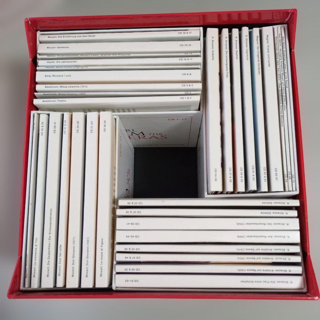 d*9様 KARL BÖHM THE OPERAS CD70枚 カール・ベーム