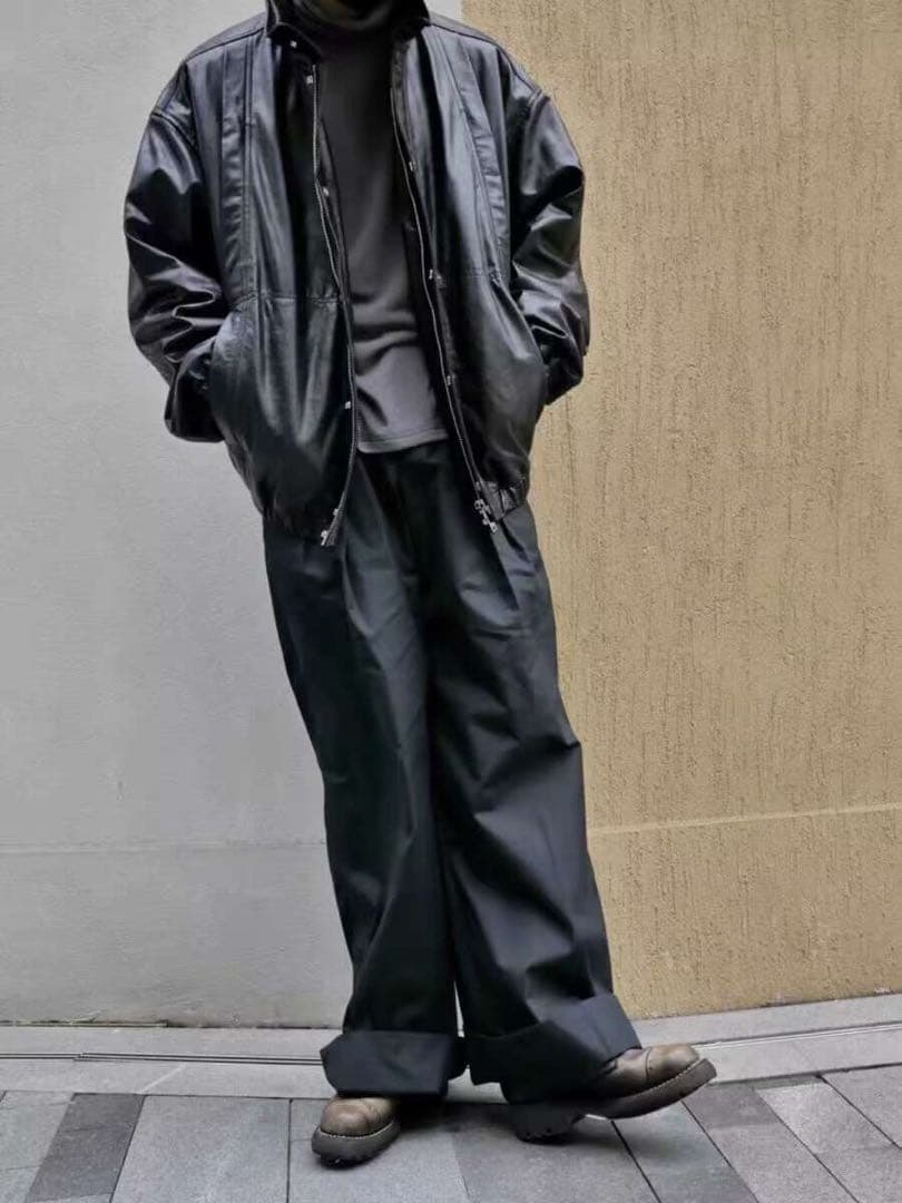 LEMAIRE BOXY LEATHER BLOUSON 23AW - メルカリ