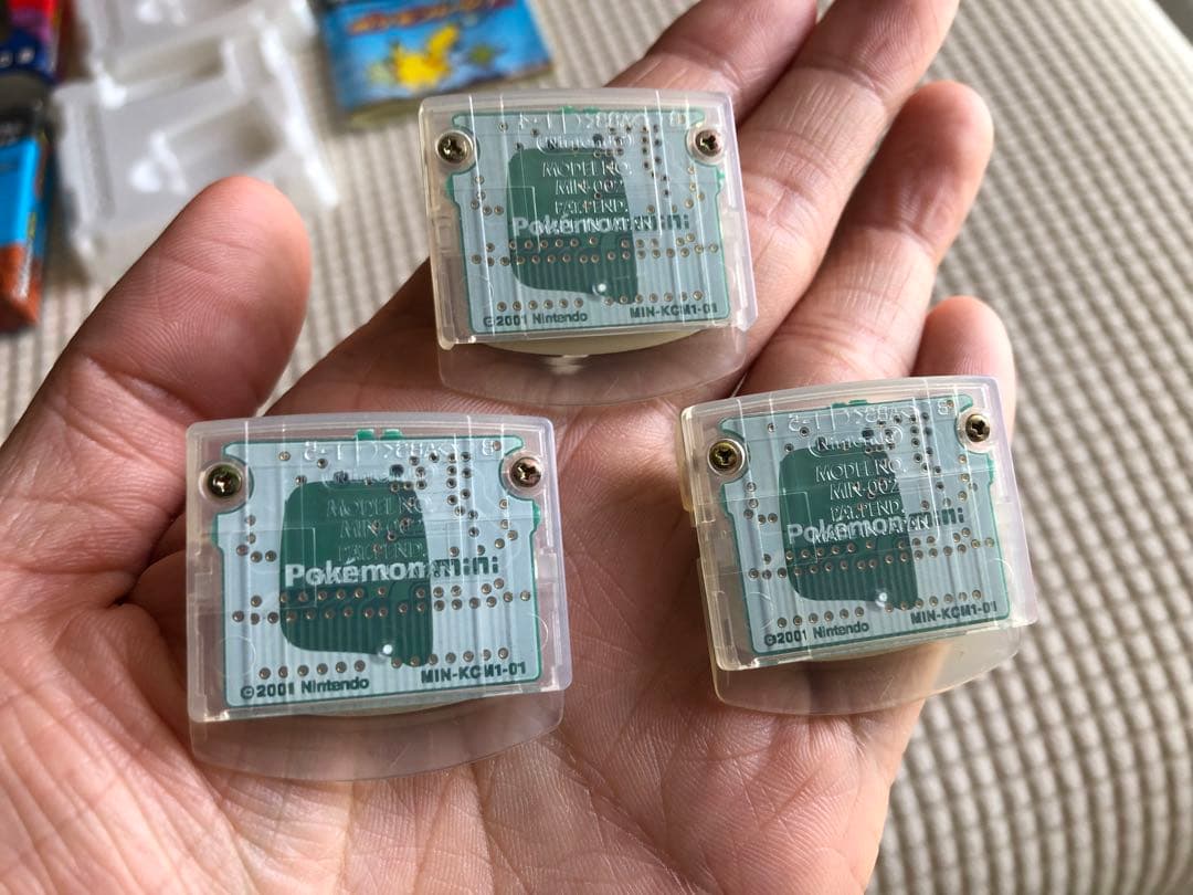 動作確認済み】pokemon miniポケモンミニ本体ウパーブルー＋ソフト3本