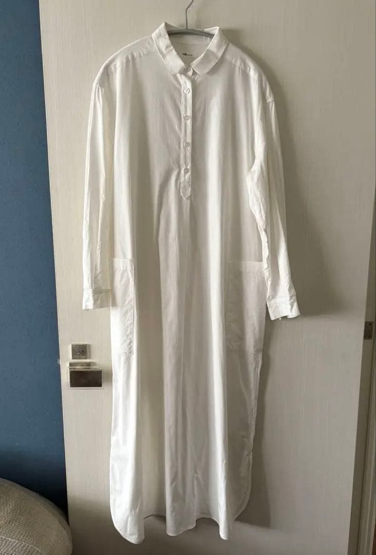 ハンドバイプール H&byPOOL 定番シャツワンピース/皆川明 イデー