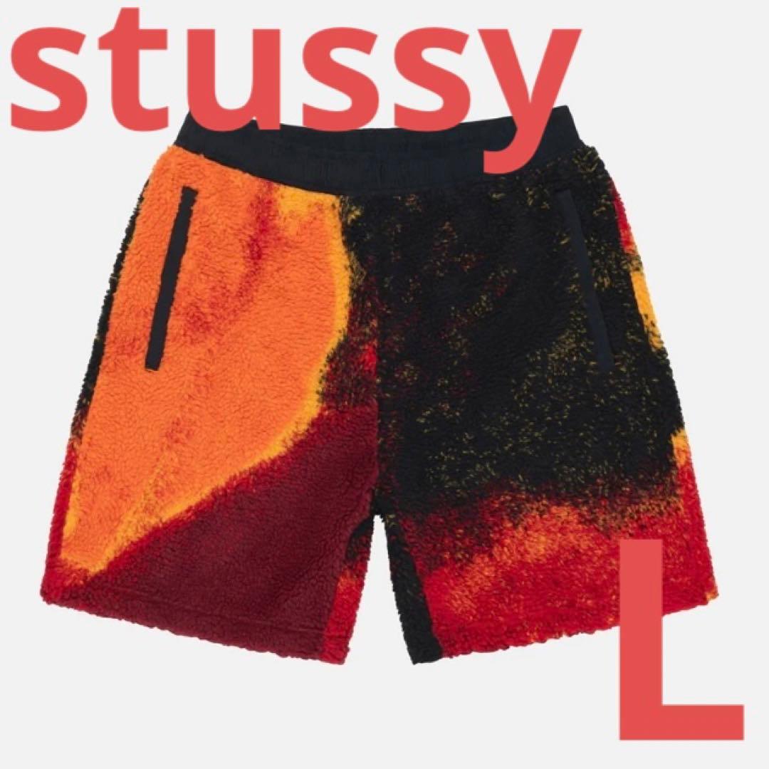 STUSSY SHERPA SHORT L LAVA - メルカリ