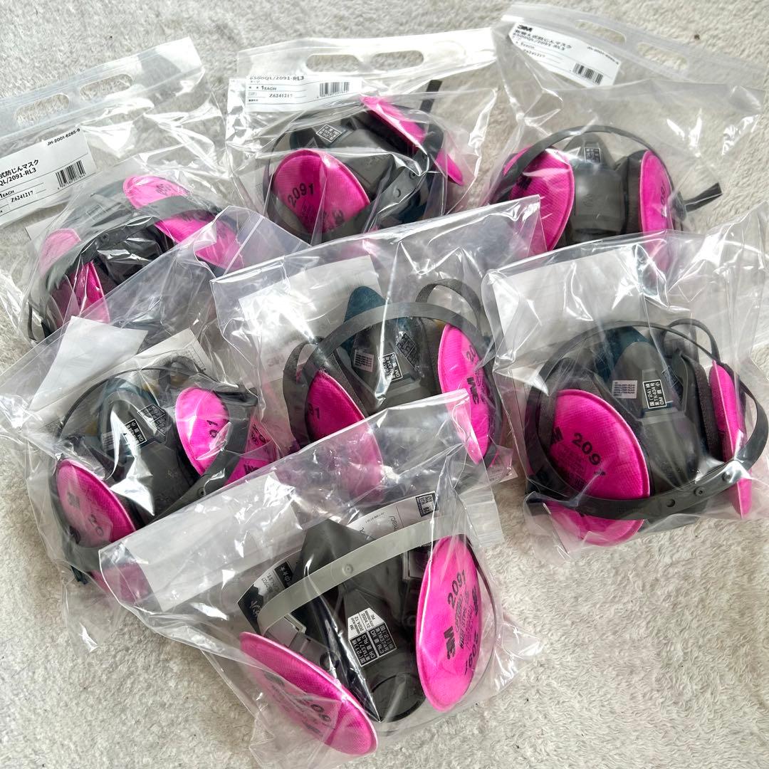 3M 取替式防じんマスク6000/2097-RL3 6500/2091-RL3