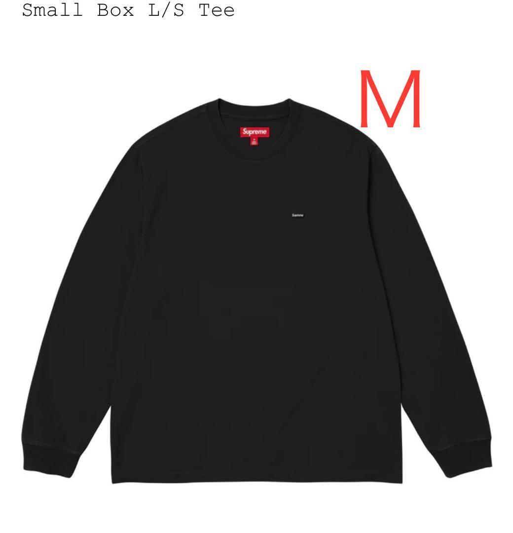 トップス Supreme Small Box L/S Tee Black M Supreme - Small Box L/S Tee - UG.SHAFT