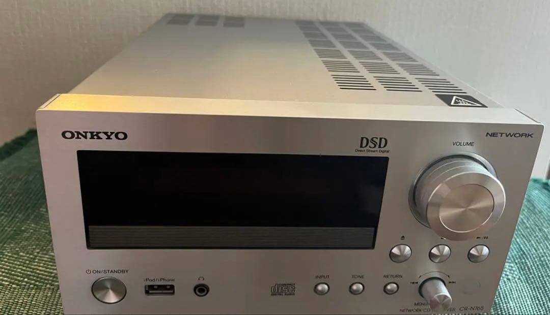 ジャンク品】 ONKYO ネットワークレシーバー CR-N765ジャンク品