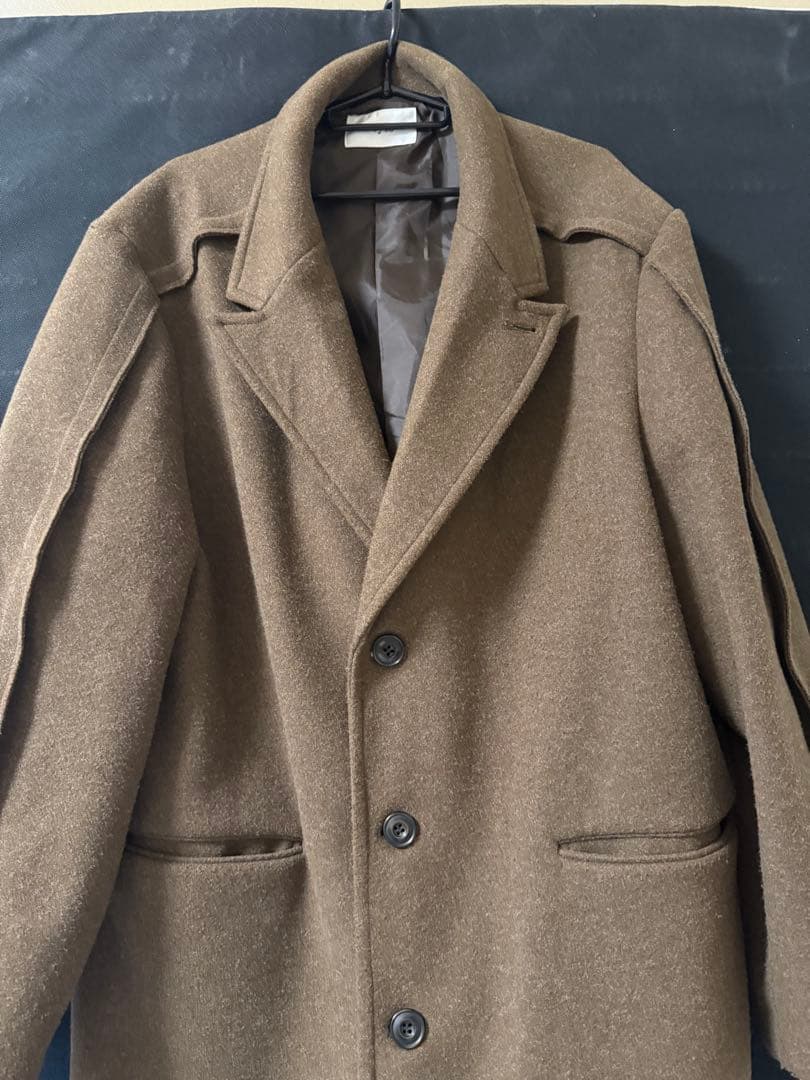 seyto アウトシームラインロングコート Outseam line coat - メルカリ