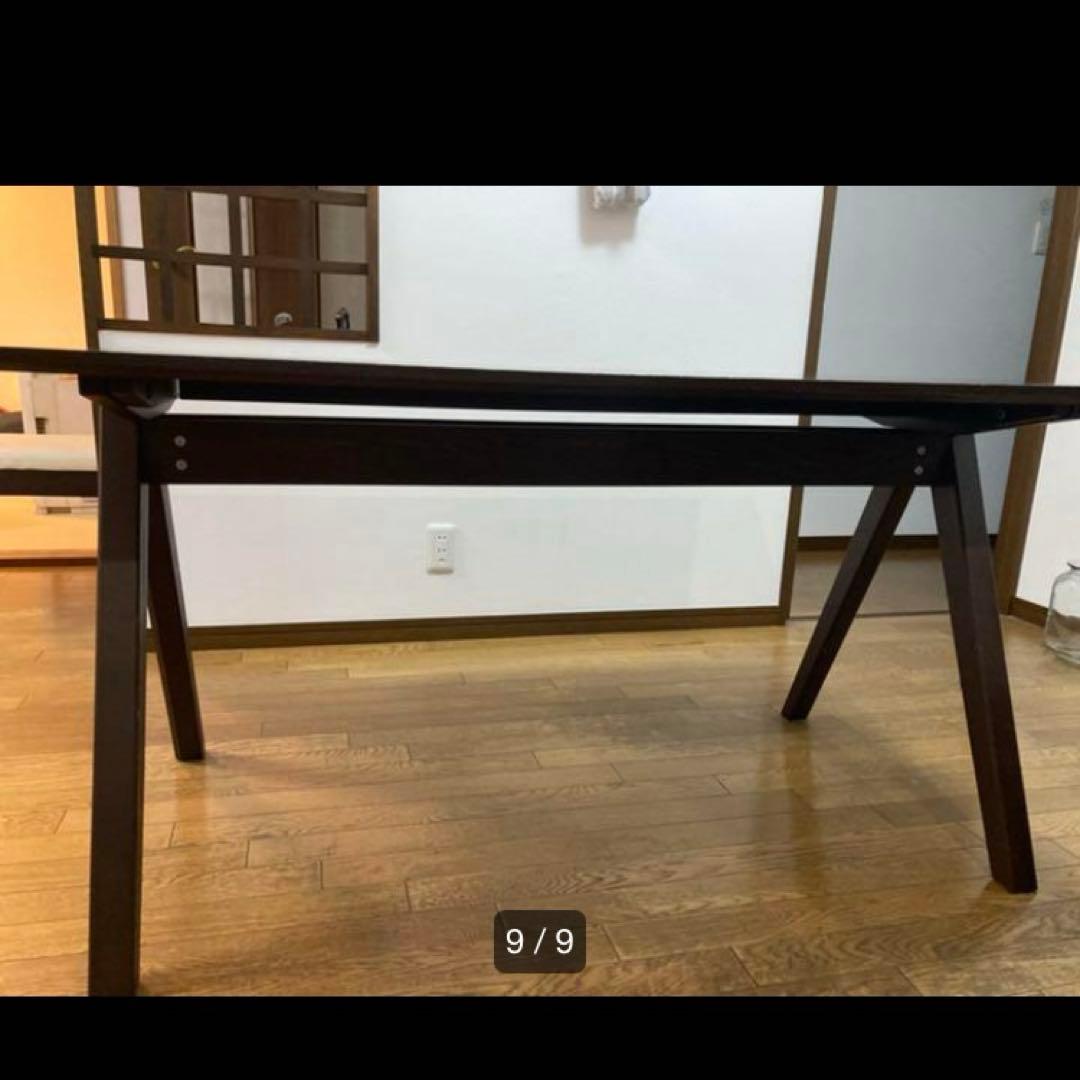 週末SALE！ダイニングテーブル X脚 作業台 デスク - メルカリ