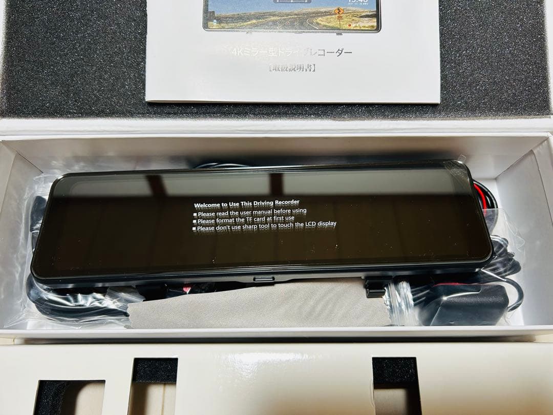 美品/廃盤 【新品未使用】Changer V69PLUS ミラー型 ドライブレコーダー