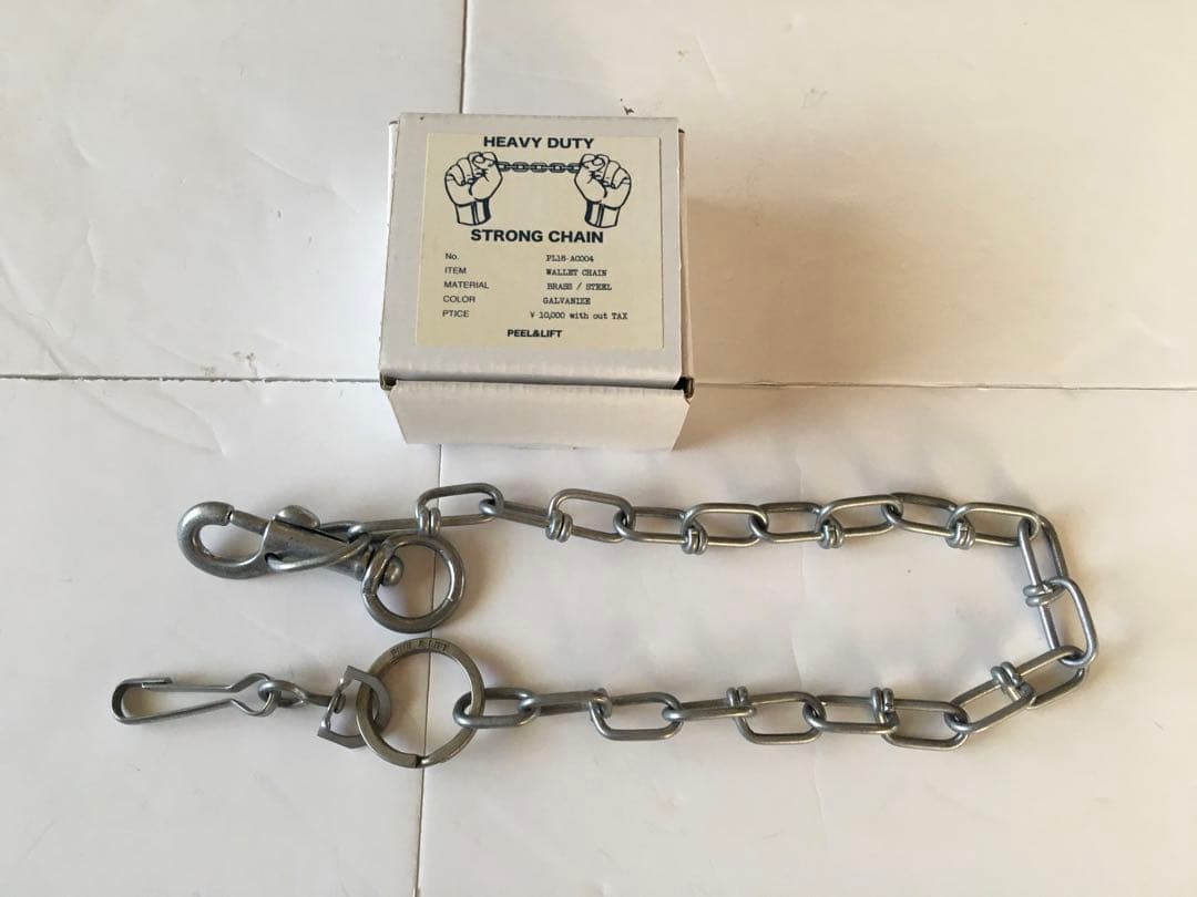 PEEL&LIFT ウォレットチェーン ピールアンドリフト ブルガリ チェーン