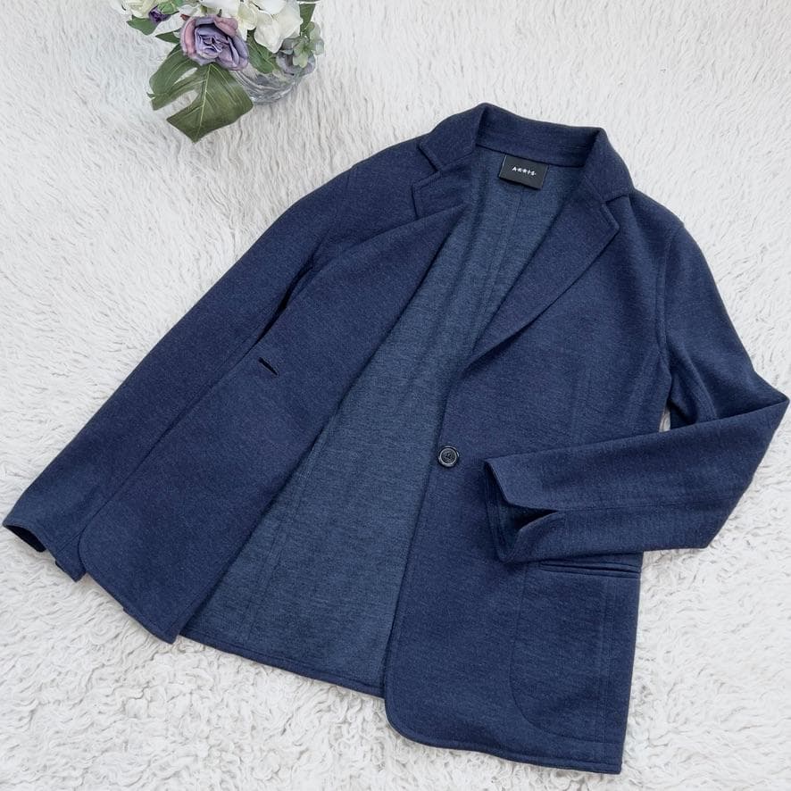 極美品☆AKRIS☆カシミヤ☆ソフト☆カーディガン☆ジャケット - メルカリ