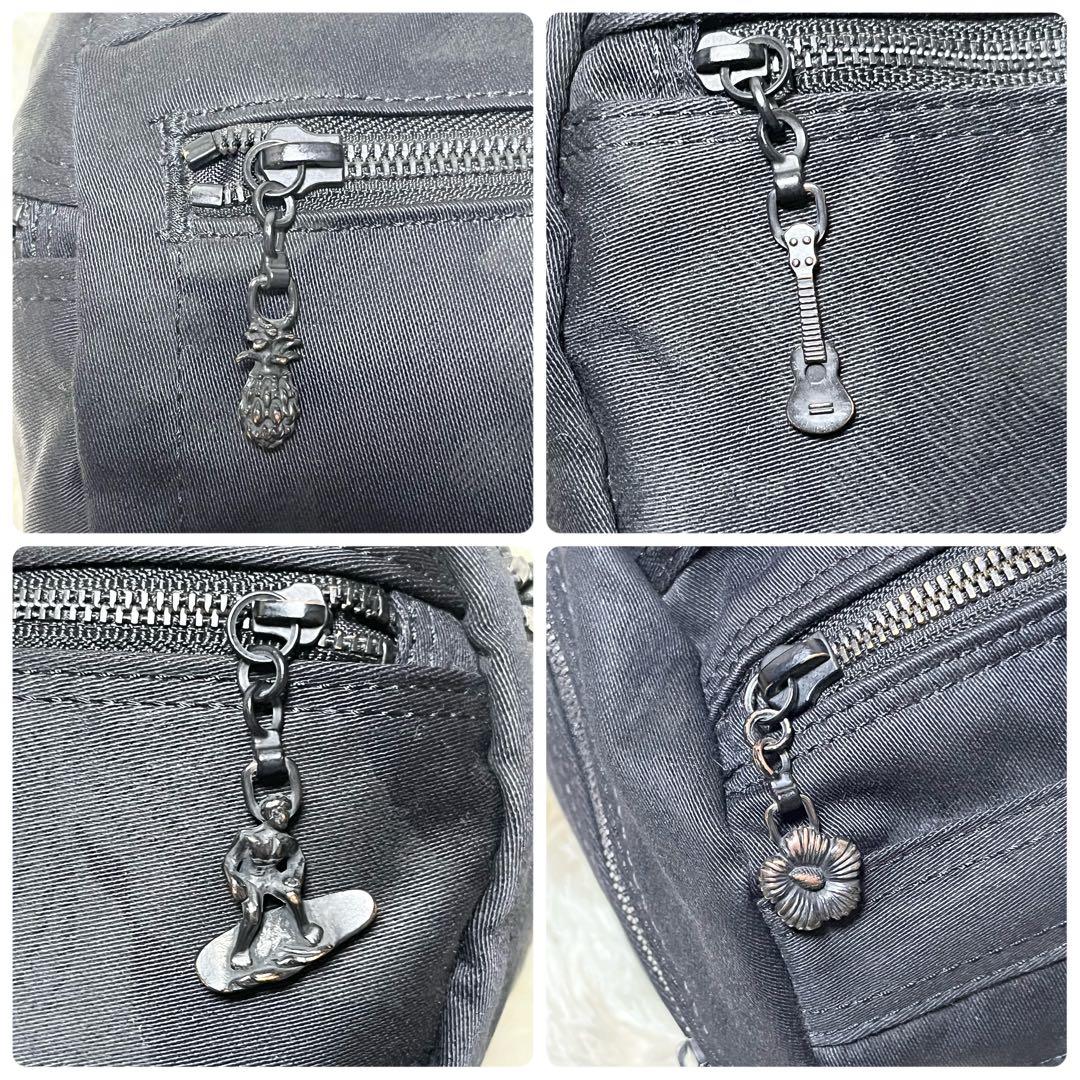 PORTER ポーター ドラムバッグ ミニボストン アロハ ブラック