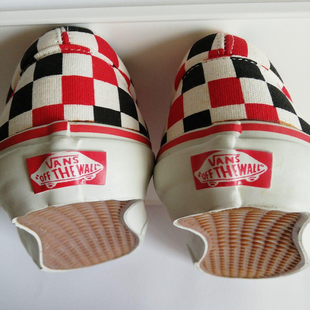 VANS バンズ スリッポン チェッカー 90's USA製 デッドストック - メルカリ