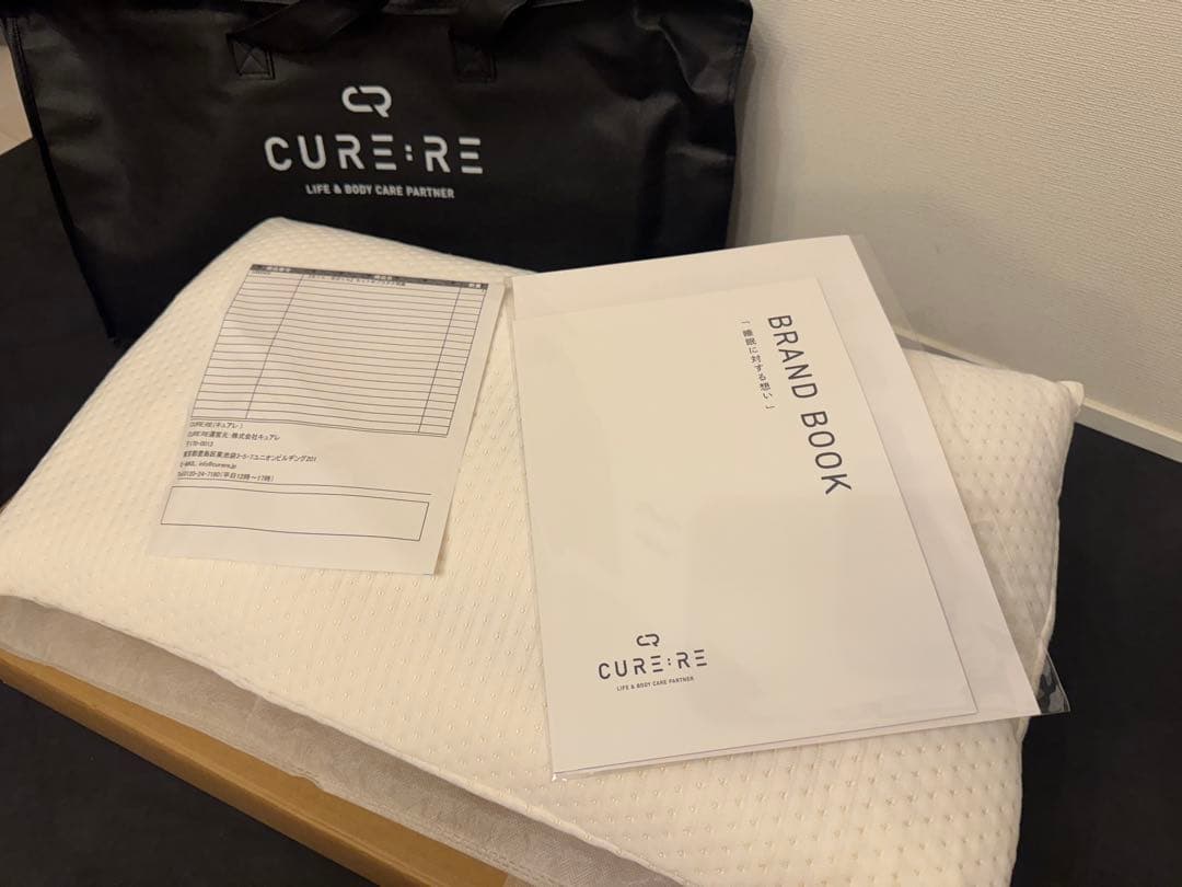 ゴー【新品 未使用】CURE:RE キュアレTHE MAKURA 整体枕 THE MAKURA 整体枕 | CURE:RE（キュアレ）公式サイト