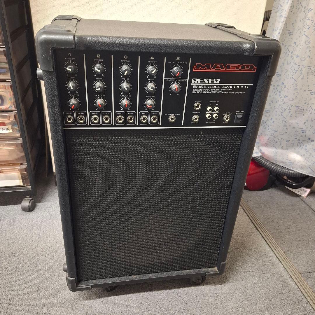 REXER 60WアンサンブルPAアンプ MA-60 - メルカリ