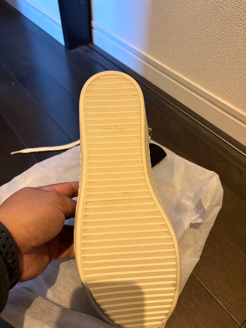 Rick Owens DRKSHDW風 ハイカットスニーカー 44 28.5cm