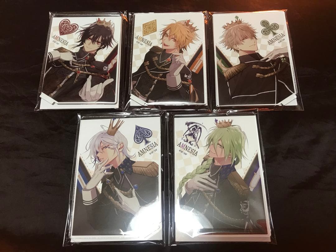 AMNESIA アムネシア オトメイト world ver. アクスタ コンプ - メルカリ