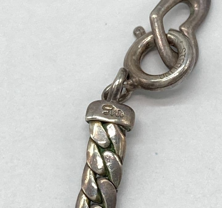 る*い様 スタージュエリー SV/K14 8.6g アクアマリン ネックレス