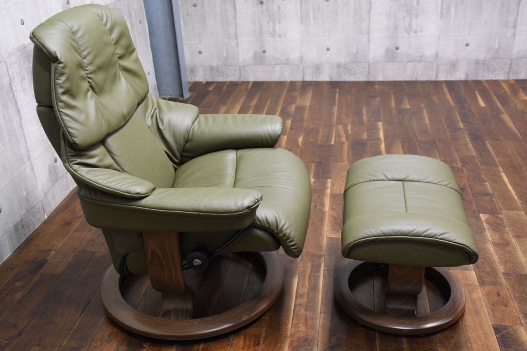 EIK32 短期展示品 2024年製 エコーネス ストレスレスチェア レノ M